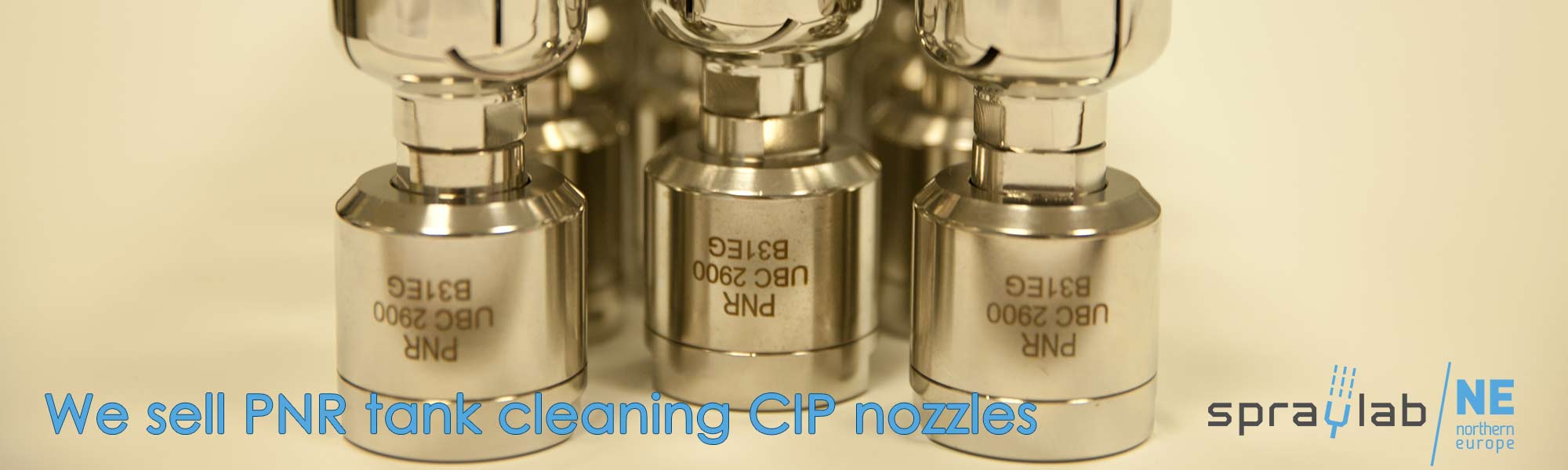 We sell PNR tank cleaning CIP nozzles